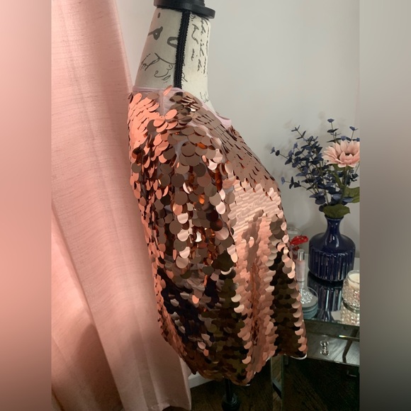 NWT Anthropologie/Eva Franco Aja Sequined Party Top Size S - Picture 5 of 8